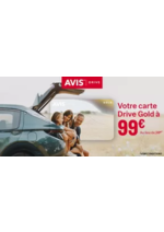 Prospectus Avis : Durée limitée : Avis Drive Gold à 99 €