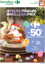 Prospectus Carrefour : JOYEUSES PÂQUES & MEILLEURS PRIX