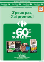 Prospectus Carrefour : J'PEUX PAS J'AI PROMOS DU 08 AU 21 AVRIL 2025