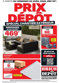 Prospectus Brico Dépôt : Spécial chantier extérieur !
