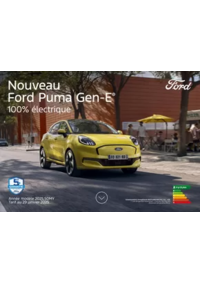 Prospectus Ford SAINT HILAIRE LA GRAVELLE : Ford Nouveau Puma Gen-E