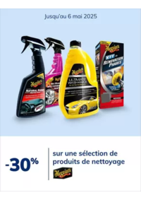 Prospectus Norauto : -30 % sur une sélection de produits de nettoyage