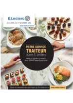 Prospectus E.Leclerc : CARTE TRAITEUR PERMANENTE - MIXTE
