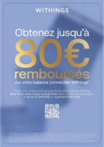Prospectus Boulanger : OFFRE Withings