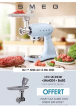 Prospectus Boulanger : Offre SMEG: un hachoir offert