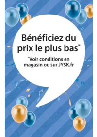 Prospectus Jysk COSNE-COURS-SUR-LOIRE : Offres exceptionnelles