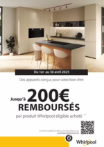 Prospectus Copra : WHIRLPOOL VOUS REMBOURSE jusqu'à 200€