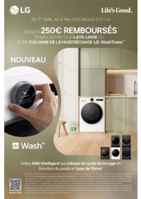 Prospectus Copra EMBRUN : LG vous rembourse jusqu'à 250€