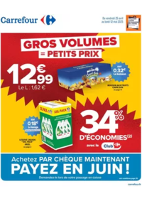 Prospectus Cora : Gros volumes = petits prix