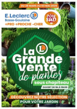 Prospectus E.Leclerc : OP CHAPITEAU PLANTES