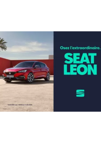 Prospectus Distributeur et Point Service SEAT BIGUGLIA : SEAT Leon 5 portes