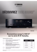Prospectus BeDigital : YAMAHA AMPLI-TUNER