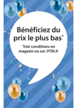 Prospectus Jysk : Offres exceptionnelles