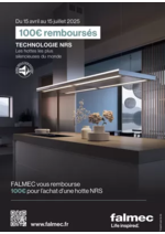 Prospectus BeDigital : FALMEC HOTTES TECHNOLOGIE NRS
