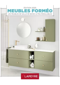 Prospectus Lapeyre Amilly : MEUBLES FORMÉO Edition 2025