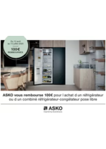 Prospectus Boulanger : OFFRE ASKO : 100€ remboursés !