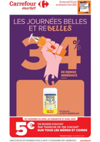 Prospectus Carrefour Drive : LES JOURNÉES BELLES ET REBELLES