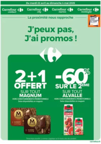 Prospectus Carrefour Express Clairvaux-les-Lacs : J'PEUX PAS, J'AI PROMOS DU 22 AVRIL AU 4 MAI 2025