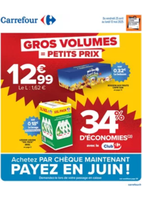 Prospectus Carrefour Express : GROS VOLUMES = PETITS PRIX