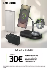 Prospectus Boulanger Publier : OFFRE Samsung : jusqu'à 30€ remboursés !