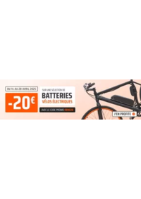 Prospectus 1001 Piles Batteries PARIS 17 : Notre offre Batterie de vélo électrique