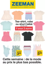 Prospectus Zeeman : Cette semaine : de la mode au prix le plus bas possible.