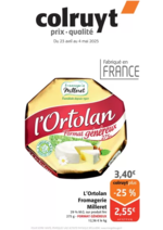 Prospectus  : Prix - qualité