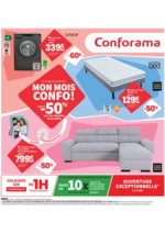 Prospectus Conforama : Mon mois Confo