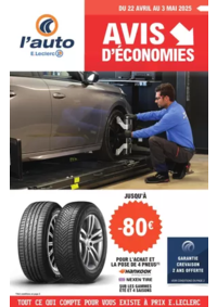 Prospectus L'auto E.Leclerc AVRANCHES : AVIS DECONOMIE 3