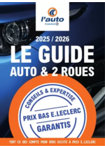 Promos et remises  : GUIDE EQUIPEMENT AUTO 2025/2026