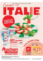 Prospectus Auchan Supermarché : Comme en Italie, c'est aussi dans votre super