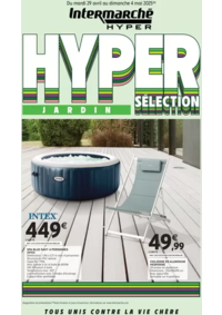 Prospectus Intermarché Hyper MONTPON-MENESTEROL : EVE BOOST JARDIN PLEIN AIR MAI
