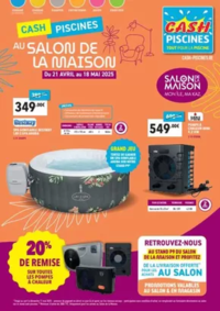Prospectus Cash Piscine Aureilhan : Au salon de la maison