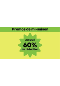 Prospectus CROCS Dijon : Les promos de mi-saison : jusqu'à 60 % de réduction