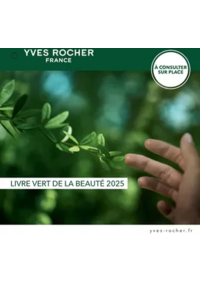 Prospectus Yves Rocher Digne Les Bains : LIVRE VERT DE LA BEAUTÉ 2025