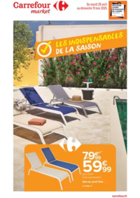 Prospectus Carrefour Drive CONNERRE : LES INDISPENSABLES DE LA SAISON