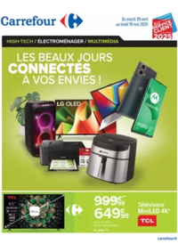 Prospectus Carrefour Market PONTGIBAUD : LES BEAUX JOURS CONNECTÉS À VOS ENVIES !