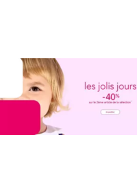 Prospectus Jacadi Chaussures Asnières : Les Jolis Jours !