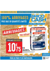 Prospectus Brico Cash FLERS : Venez profitez des nouveaux arrivages Brico Cash !