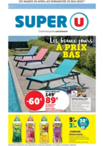 Prospectus Super U : Les beaux jours !