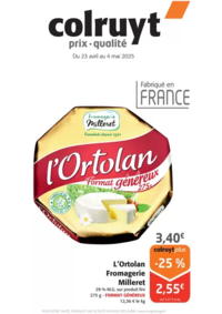 Prospectus Colruyt dit 'Près des Mortes' : Prix - qualité