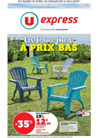 Prospectus U Express MAZAN : Les beaux jours !