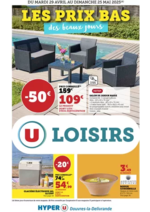Prospectus Hyper U : Les beaux jours !