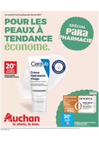 Prospectus Auchan DOMERAT : Pour les peaux à tendance économe