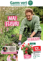 Prospectus Gamm vert : MAI FLEURI