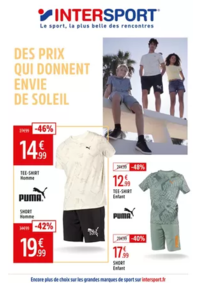 Prospectus Intersport EMBRUN : Des prix qui donnent envie de soleil