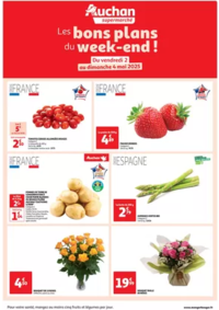Prospectus Auchan Supermarché Paris 12 Reuilly : Les bons plans du week-end dans votre super !