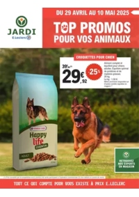 Prospectus Jardi E.Leclerc MENNEVAL-BERNAY : TRAFIC ANIMALERIE 4