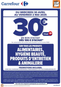 Prospectus Carrefour Market MONTMARAULT : Catalogue Carrefour Market