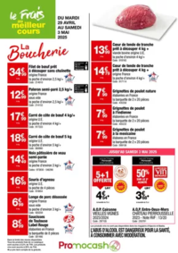 Prospectus Promocash Aurillac : La boucherie